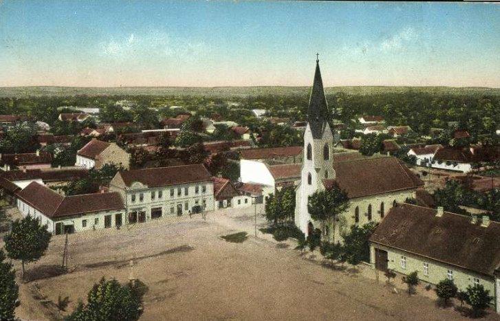 Nagylak látképe, 1916 forrás: internet